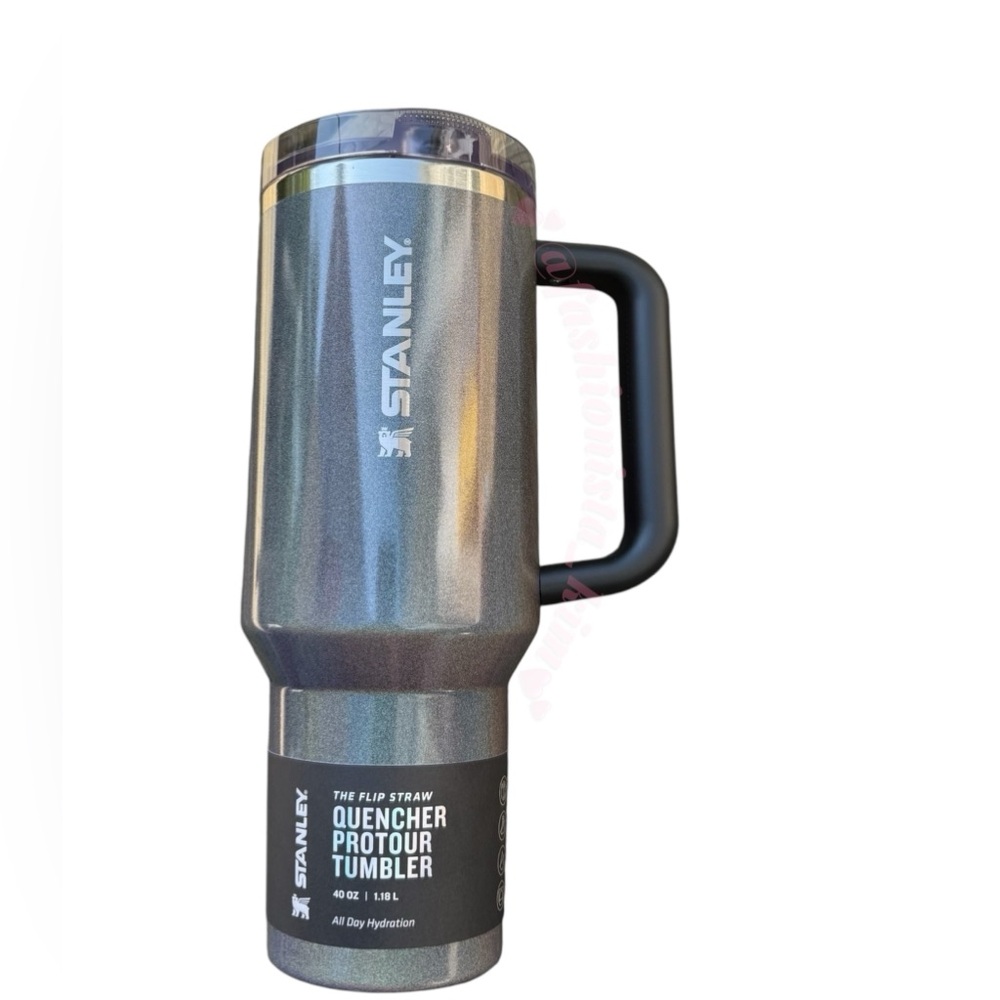 Midnight glitz stanley cup 40 oz Quencher Protour Tumbler NWT Authentic - Picture 11 of 12